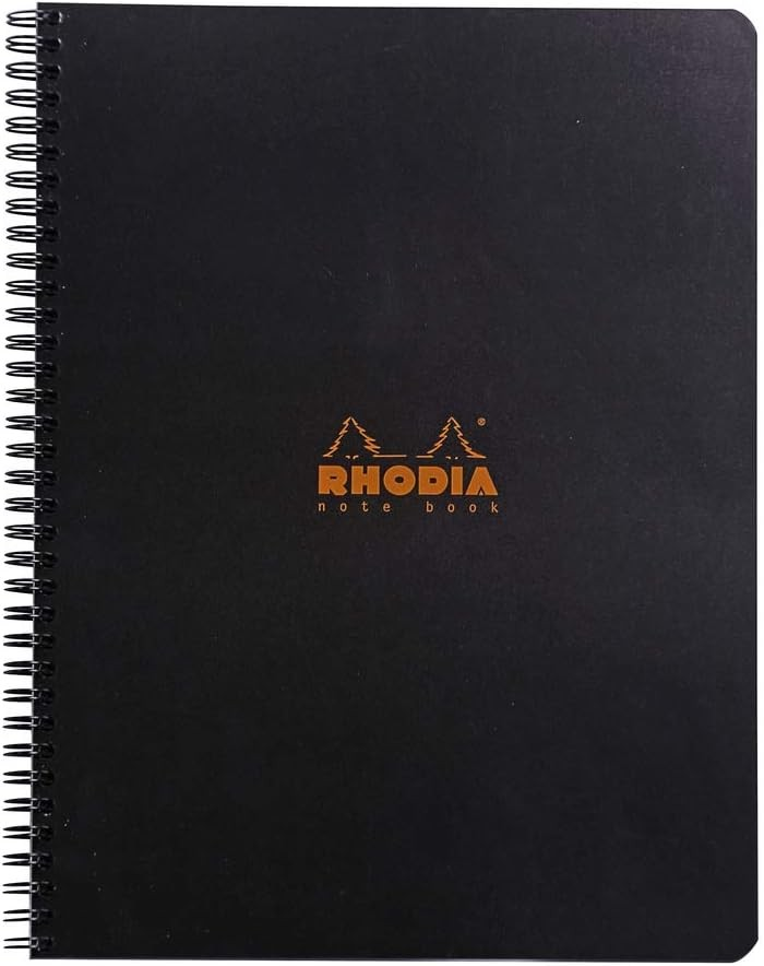 Rhodia Classic Spiral Notebook – A5, Lined