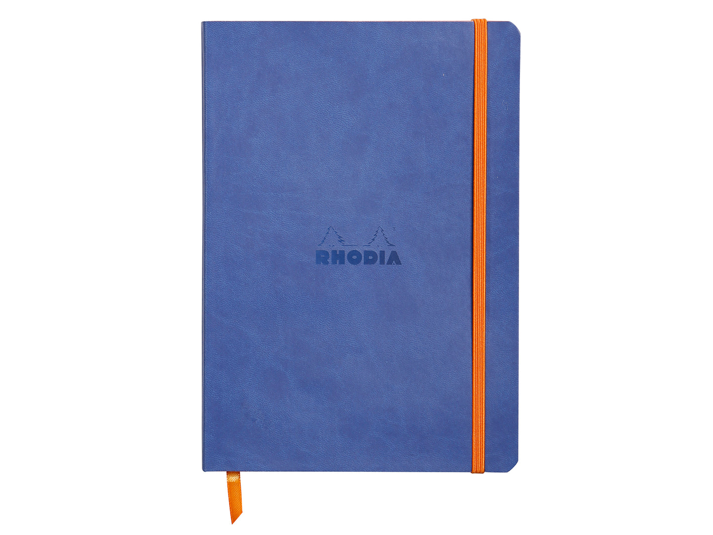 Rhodia Rhodiarama Soft Cover Notebook - Lined in Sapphire blue